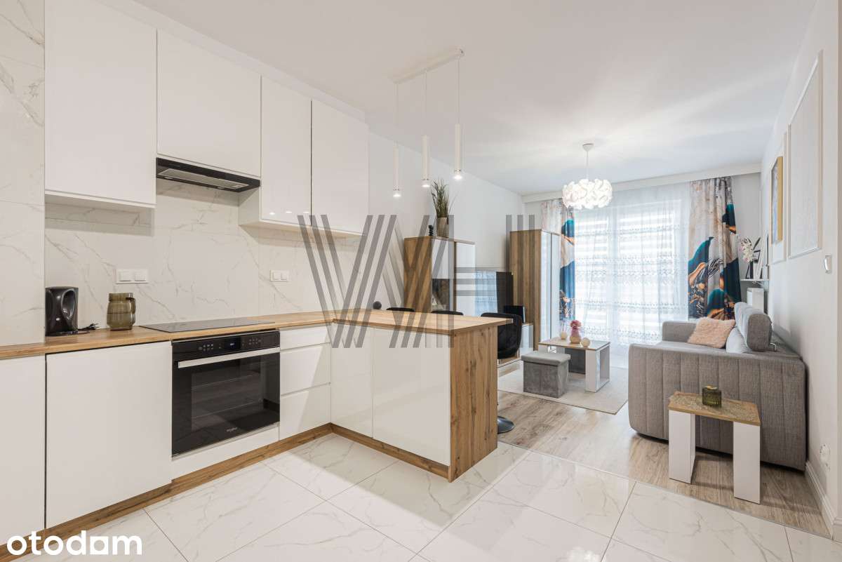 Nowoczesne 2 pokoje z ogródkiem | 43 m²