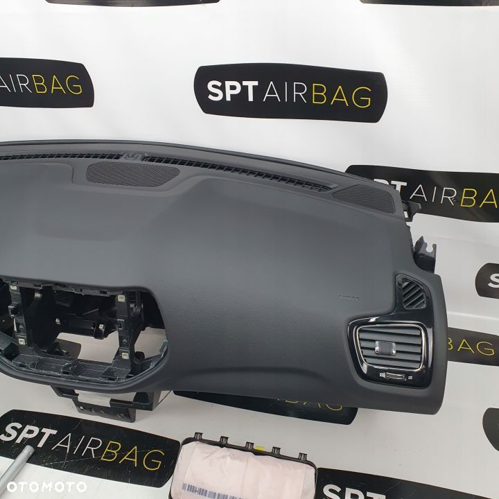 JEEP COMPAS COMPASS DESKA ROZDZIELCZA KONSOLA KOKPIT PULPIT PODUSZKI AIRBAG AIR BAG PASY KIT SET - 4