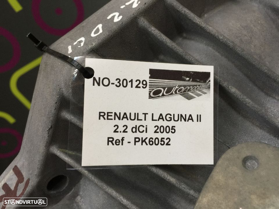 Caixa 6 Velocidades Renault Laguna II 2.2 Dci 150Cv de 2005 - Ref: PK6 052 - NO30129 - 5
