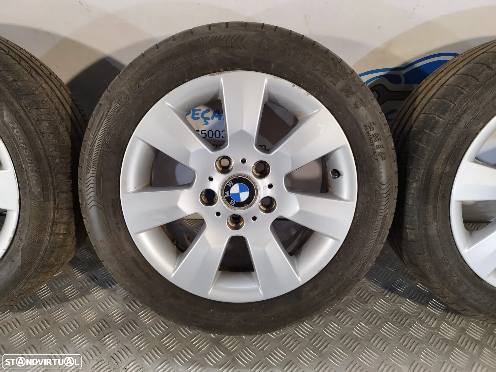 Conjunto Jantes 16 Originais BMW 7J ET47 5X120 - 7