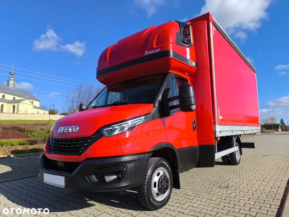 Iveco Daily 50C18 Plandeka, 12 Palet, Sypialnia, Firana+Drzwi z tyłu. - 25