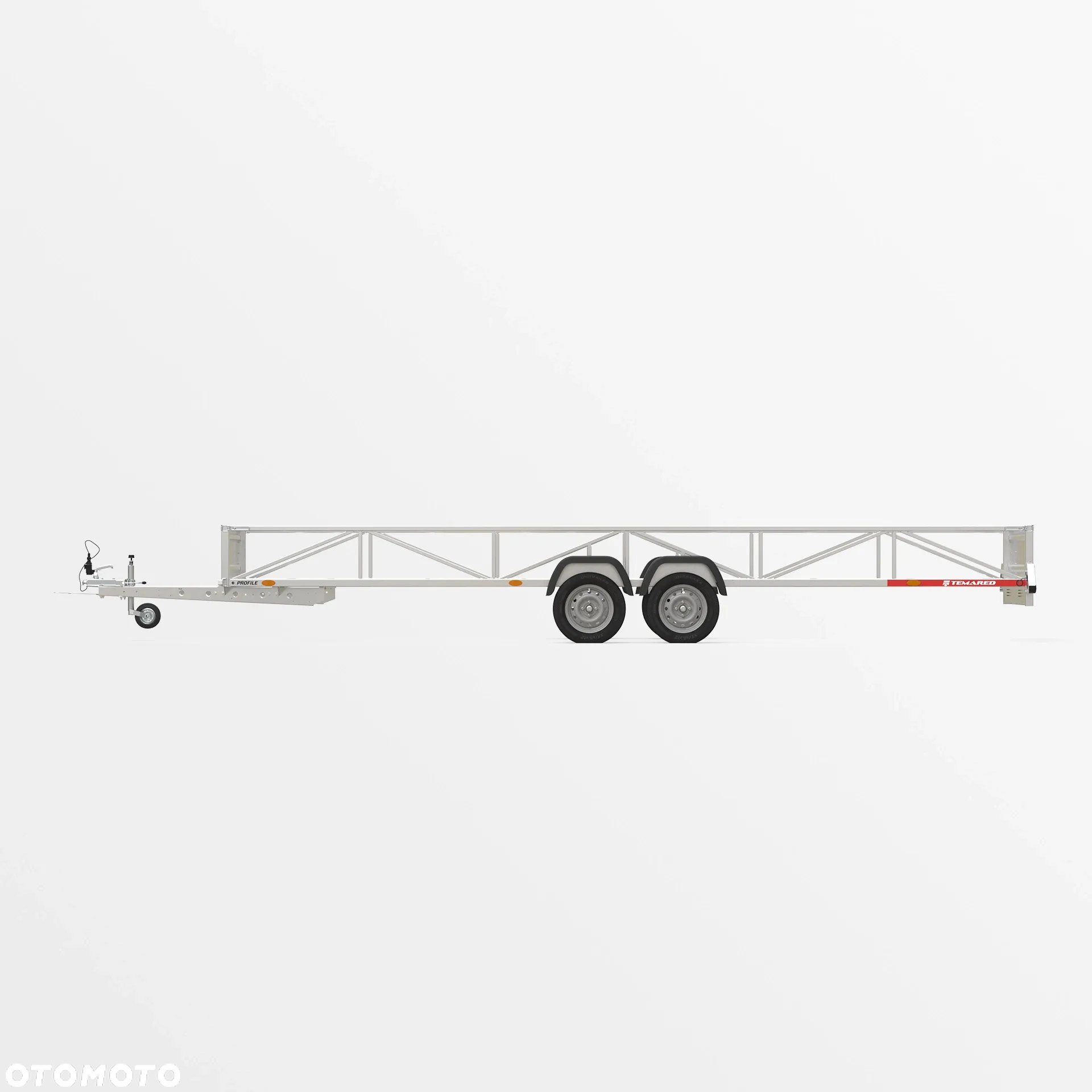 TEMARED PROFILE 6012 DŁUŻYCA 750kg 606x122 KRATOWNICA PRZYCZEPA NOWA! - 3