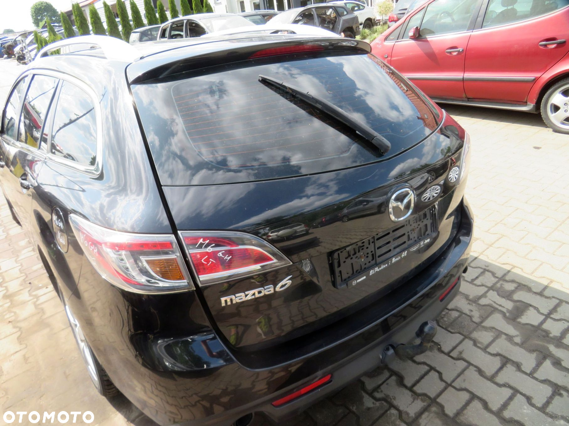KLAPA BAGAŻNIKA TYLNA 6 II GH LIFT KOMBI 16W GSYA-62-02XB CZARNY MAZDA 2010-2012 - 2