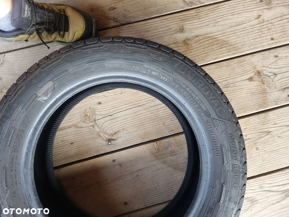 Opony Uniroyal RainMax 3 195/60R16C 99/97H 2023r, 4x8mm jak nowe - 11