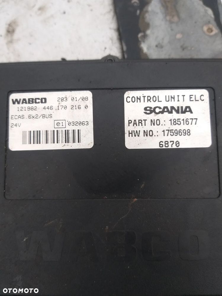 Sterownik Ecas Scania R4461702160 - 1