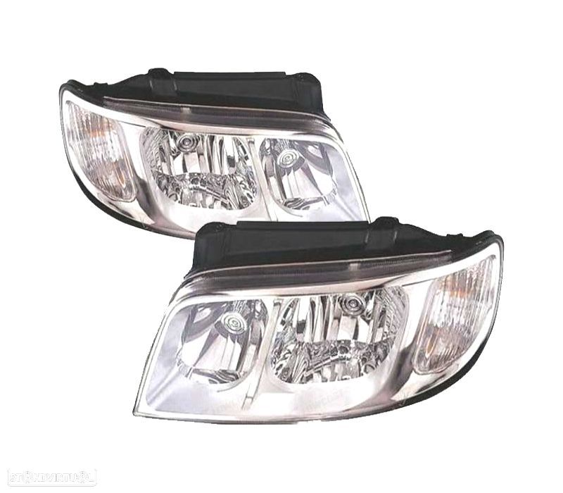 FARÓIS OPTICAS HYUNDAI MATRIX 06-09 - 1