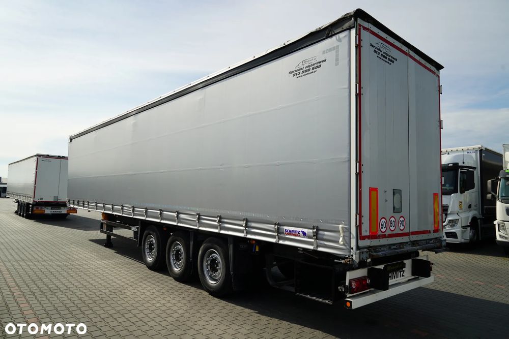 Schmitz Cargobull FIRANKA / STANDARD / 2 OSIE PODNOSZONE  / - 6