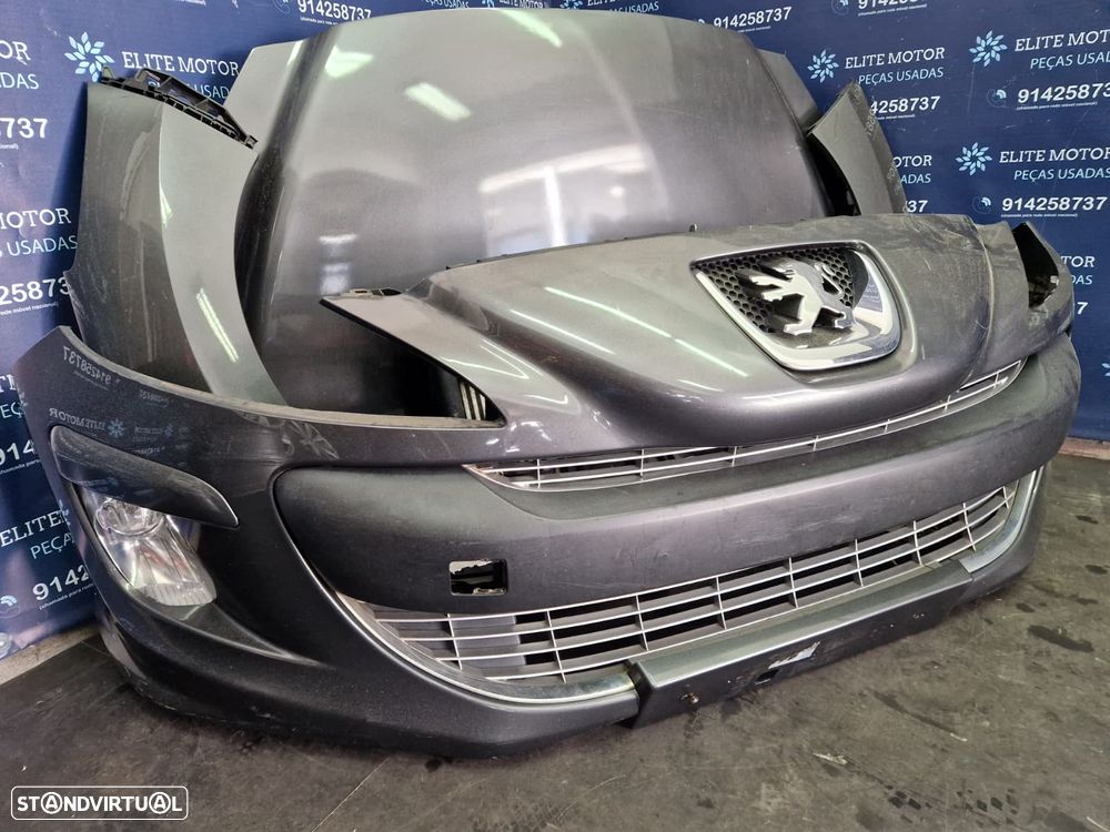 Frente completa usada PEUGEOT 308 1.6 HDI capot parachoques oticas guardalamas - 4