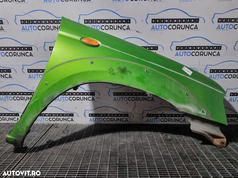 Aripa Dreapta Fata Nissan Navara D22 1998 - 2004 2 Usi Verde (1347) - 1