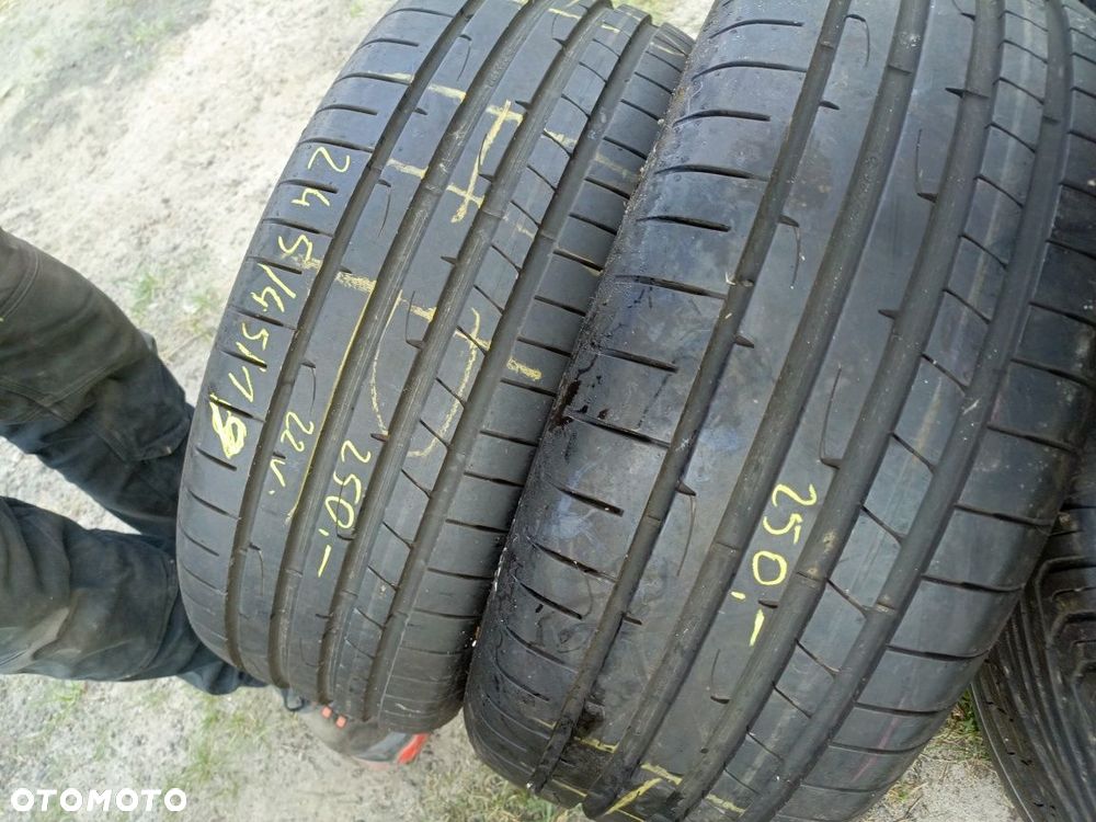 Opony letnie 245/45/19 Dunlop 2 sztuki 2022r - 2
