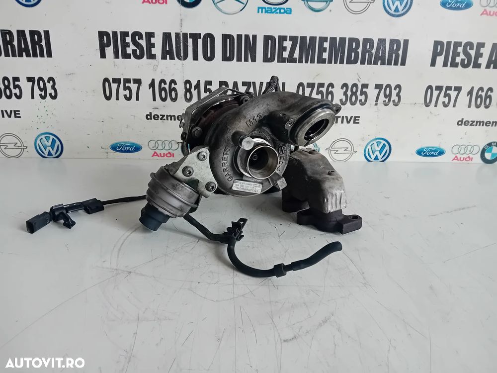 Turbo Turbina Vw Golf 6 VI Touran Caddy Skoda Octavia Seat 1.6 Tdi Euro 5 Motor CAY Cod 03L253016T - 1