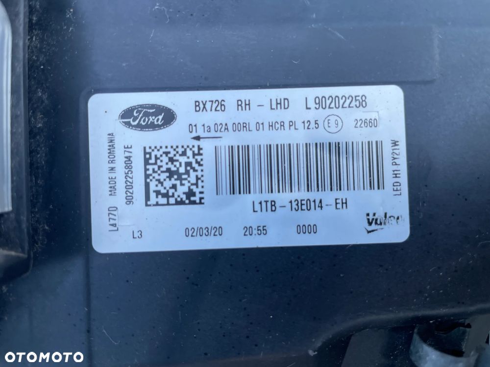 LAMPA PRZEDNIA PRAWA FORD PUMA MK2  2019-- LED - 5