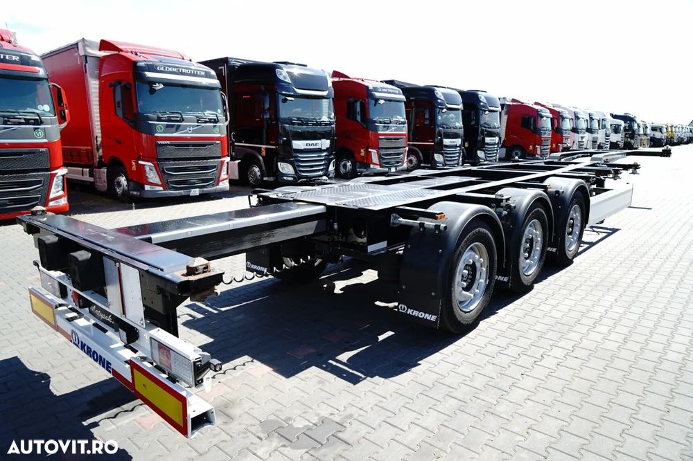 Krone KRONE / SEMIREMORCĂ CONTAINER / PUȚIN UTILIZAT / UNIVERSAL / 2023 / SPATE EXTENSIBIL / PENTRU TOATE CONTAINERELE / AXE RIDICABILE / AXE KRONE - 6
