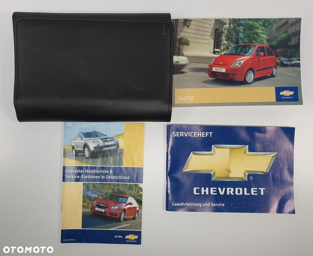 INSTRUKCJA OBSŁUGI + ETUI CHEVROLET MATIZ II - 2