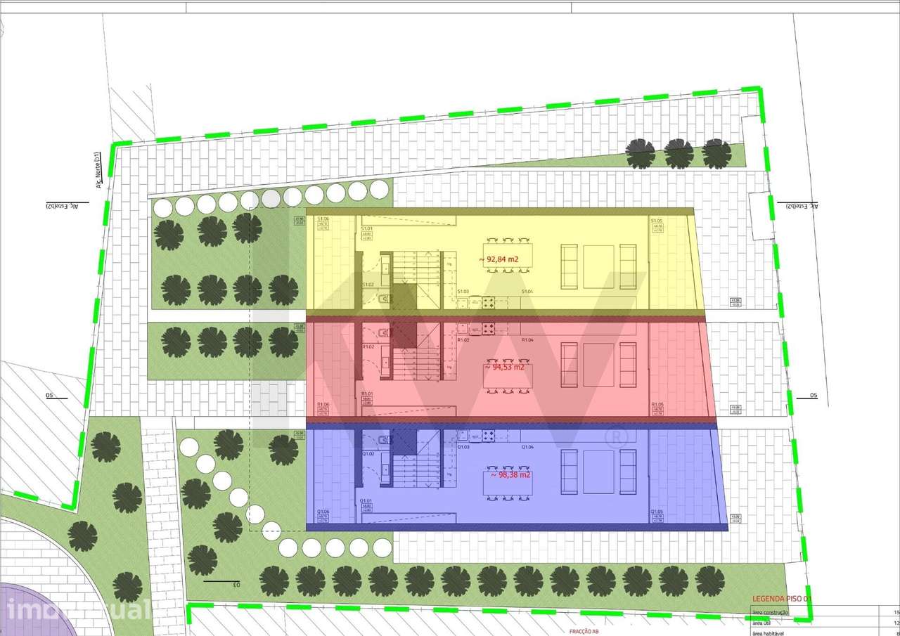 Moradia T2+1 Luxo | Fração R | Piscina privativa na cobertura | Condom - Grande imagem: 2/20