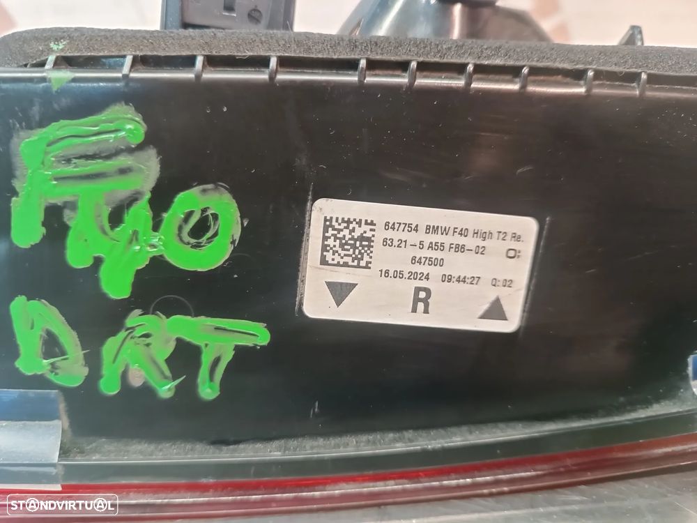 FAROLIM DA MALA BMW SERIE 1 - 116 118 120 F40 - 647754 - DIREITO / ESQUERDO 647753 - 3