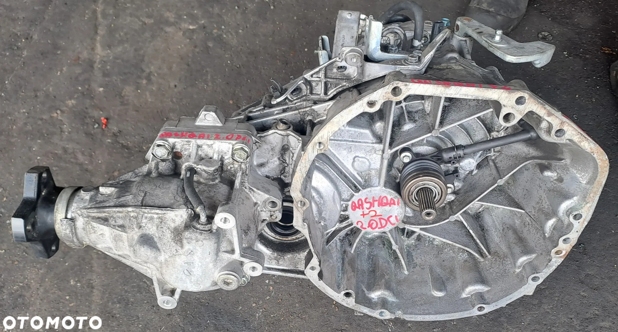 NISSAN QASHQAI PLUS 10r 2.0 DCI SKRZYNIA BIEGÓW JG75E - 2