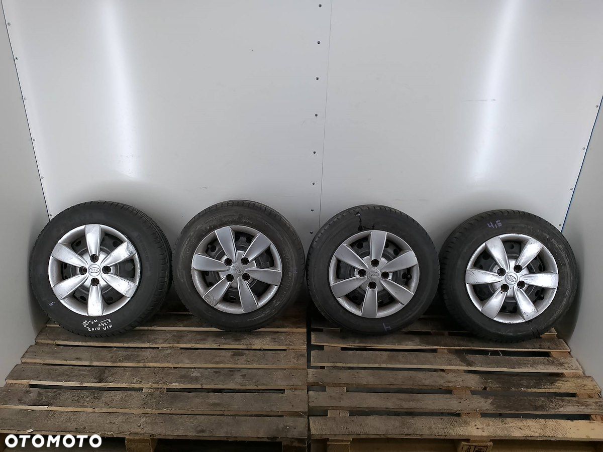 FELGI STALOWE KOMPLET 14 Z OPONAMI KIA RIO II 52910-1G100 - 1