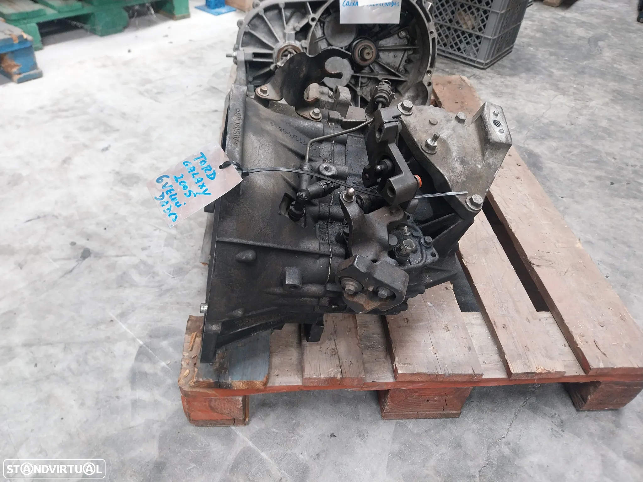 Caixa velocidades Ford 1.8 tdci Ref: 6G9R7002TF - 5
