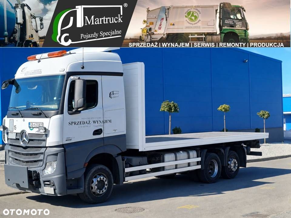 Mercedes-Benz Actros 2545 6x2 podwozie BDF sprzedaż, wynajem, serwis, gwarancja