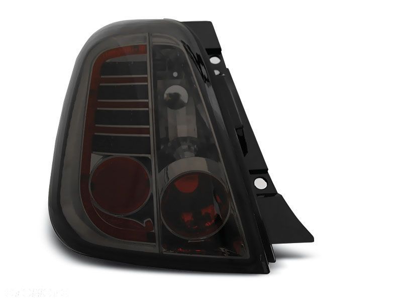 Lampy Diodowe Tylne Fiat 500 07- Smoke Led Nowe - 1