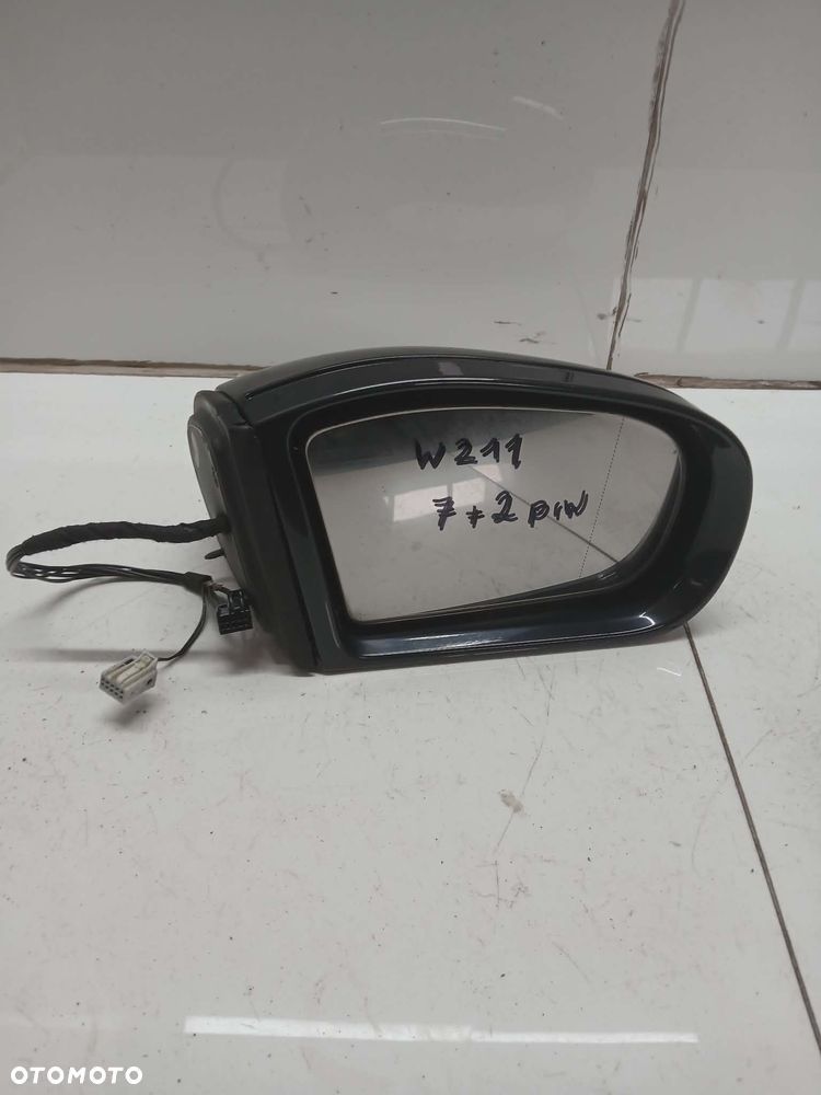 LUSTERKO PRAWE KOMPLETNE MERCEDES W211 9 PIN 7+2 - 1
