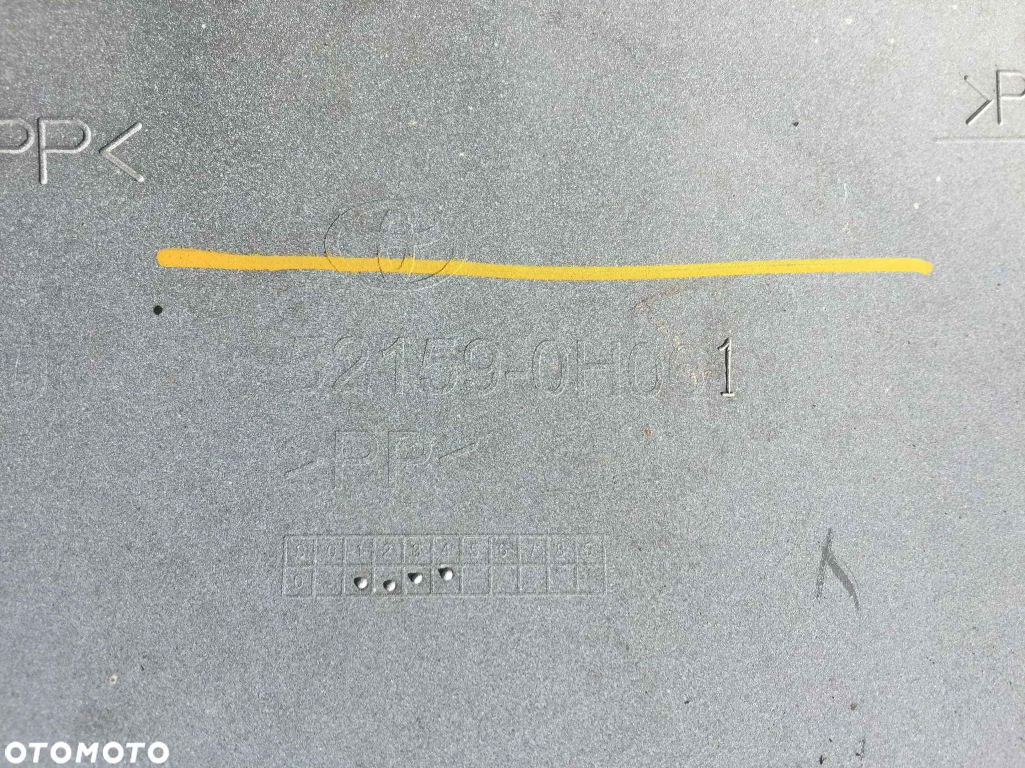 TOYOTA AYGO II 2014-2021 ZDERZAK TYLNY TYŁ - 10
