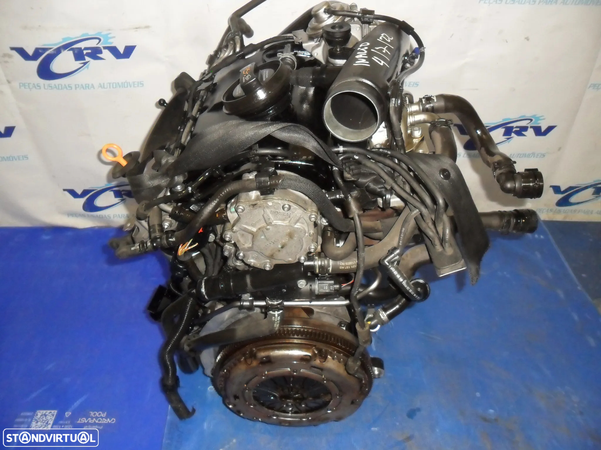 Motor Volkswagen Golf V 1.9 TDI Ref.: BXE - 4