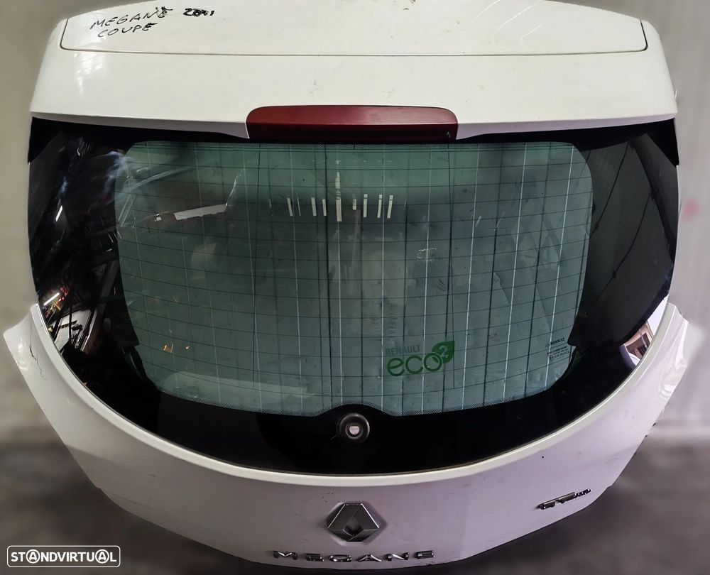 TAMPA DA MALA RENAULT MEGANE III COUPÉ 2009-2016 (BRANCA) - 1