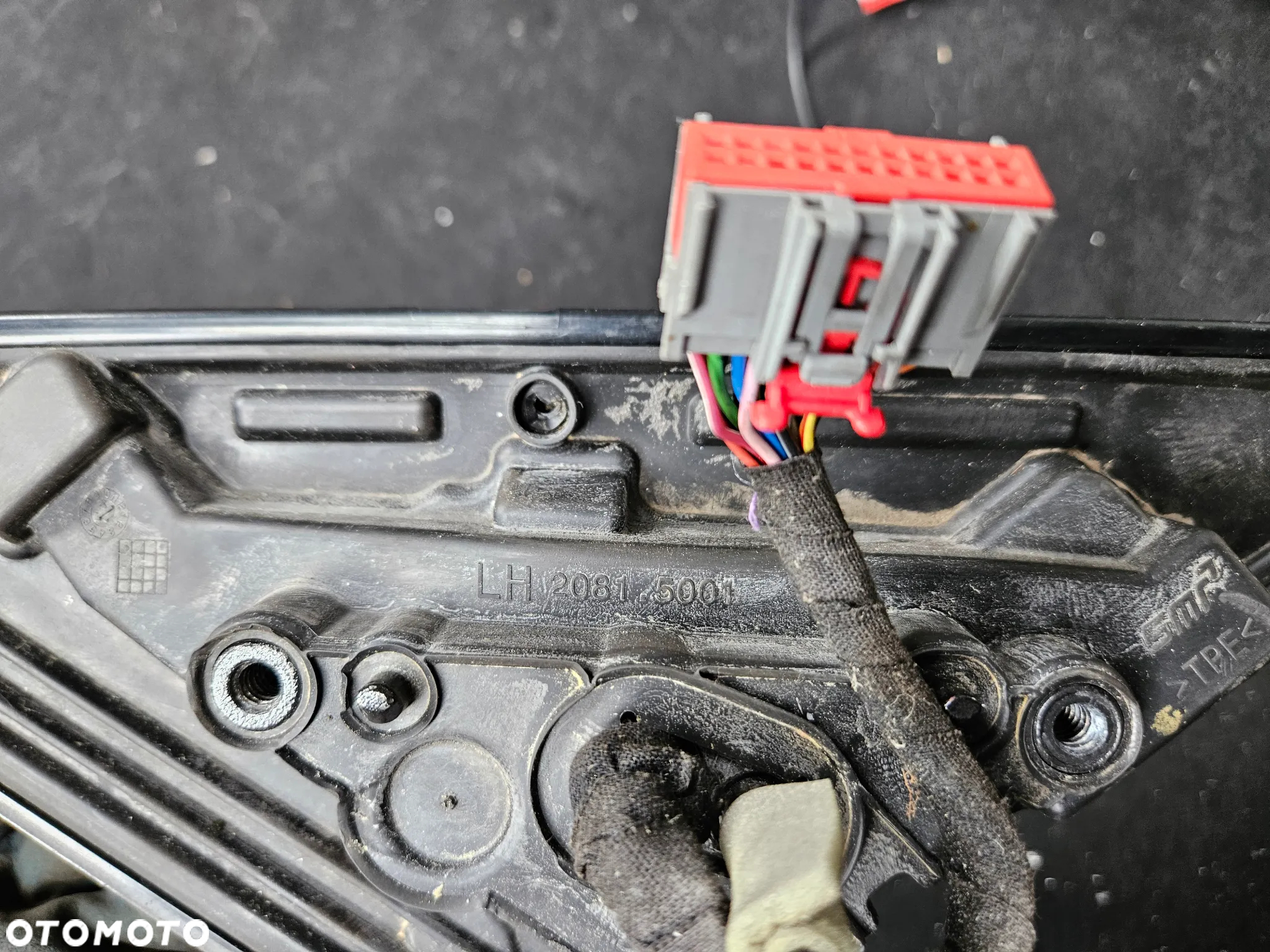 LAND ROVER LUSTERKO RANGE ROVER SPORT II 18PIN KAMERA L494 2081.5001 2081.502 CZARNE - 4
