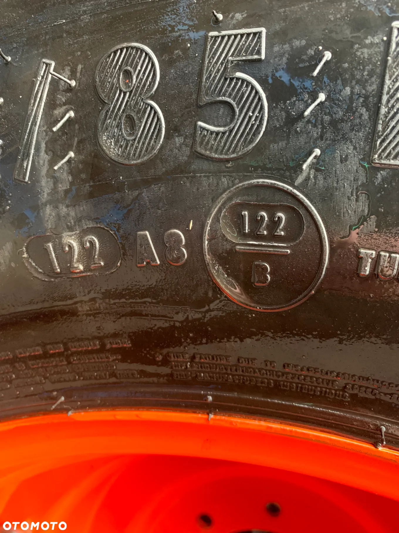 FV 23% Nowa Opona 320-85-24 MITAS AC85 Opona + Felga Kubota Koła - 6