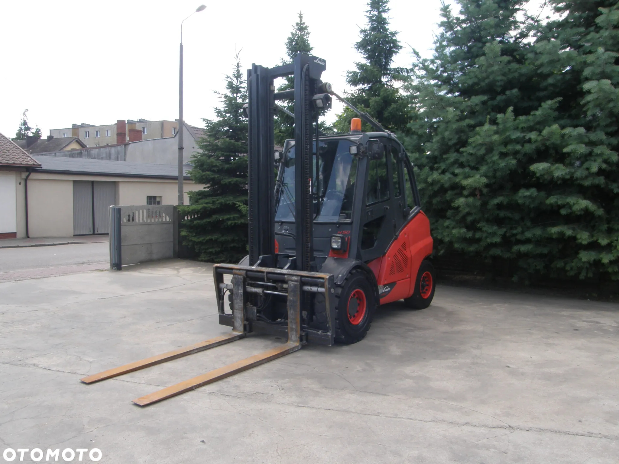 Linde H50D-02 2015rok kabina pozycjoner przesuw - 9