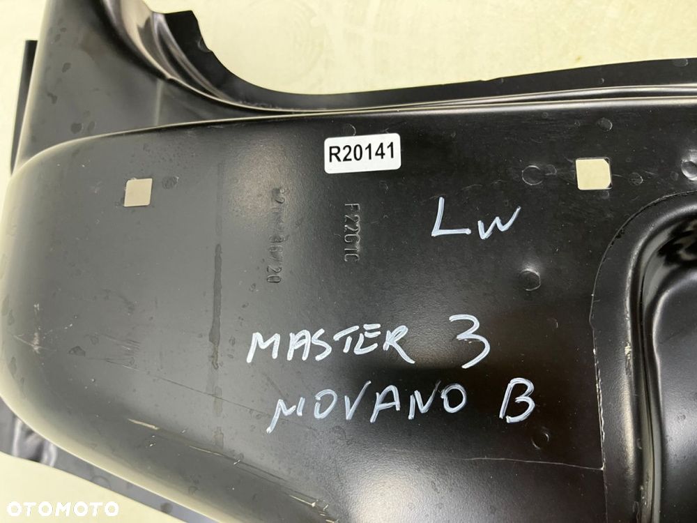 Poszycie Opel Movano B Master III NV400 10-24r. LEWY słupek B drzwi kierowcy ćwiartka reperaturka - 15