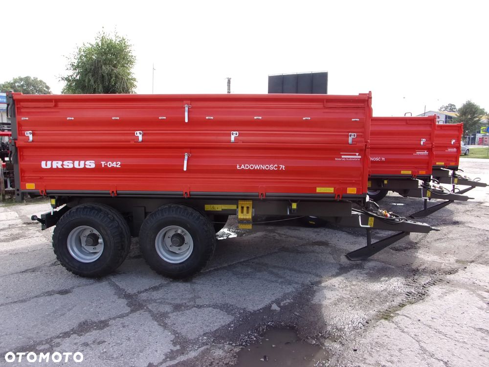 Pronar Przyczepa TANDEM paletowa Pronar PT512 -12t, PT510 -10t;  Ursus T-042 tandem 7-ton z mechanizmem trójstronnego wywrotu - 21