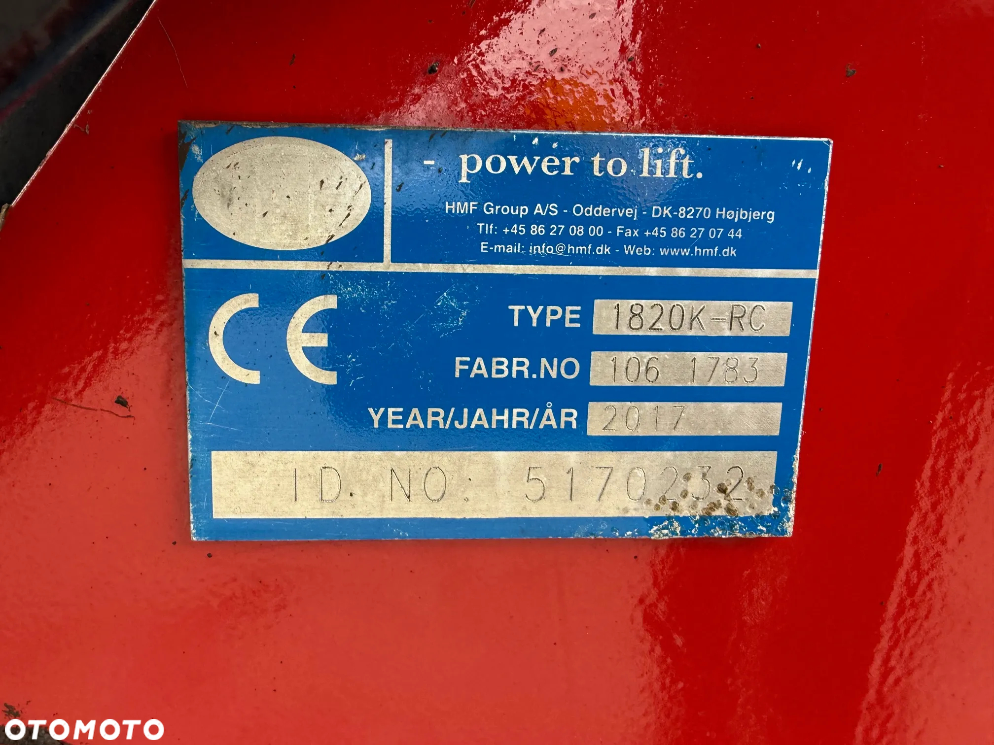Palfinger HMF 1820K3 sterowanie radiowe, pilot rotor - 7