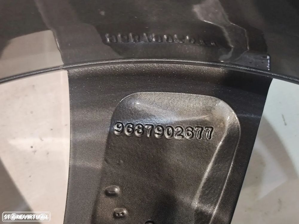 Jantes 18" Originais Citroen DS5 - 8J | ET27 | 4x108 - DS4 | DS3 | DS 5 | Jante | 18 Polegadas - 9687902677 - 9