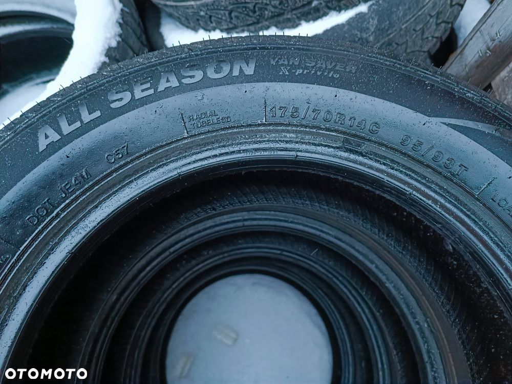 175/70R14C 95/93T Opony Całoroczne Wielosezonowe Tracmax allseason Van saver X-privilo Legnica ALU-RAD 175/70 14 c - 5