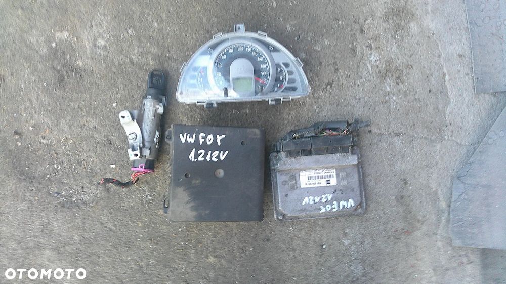 VW FOX 1.2 12V IMMO ZESTAW STARTOWY - 1