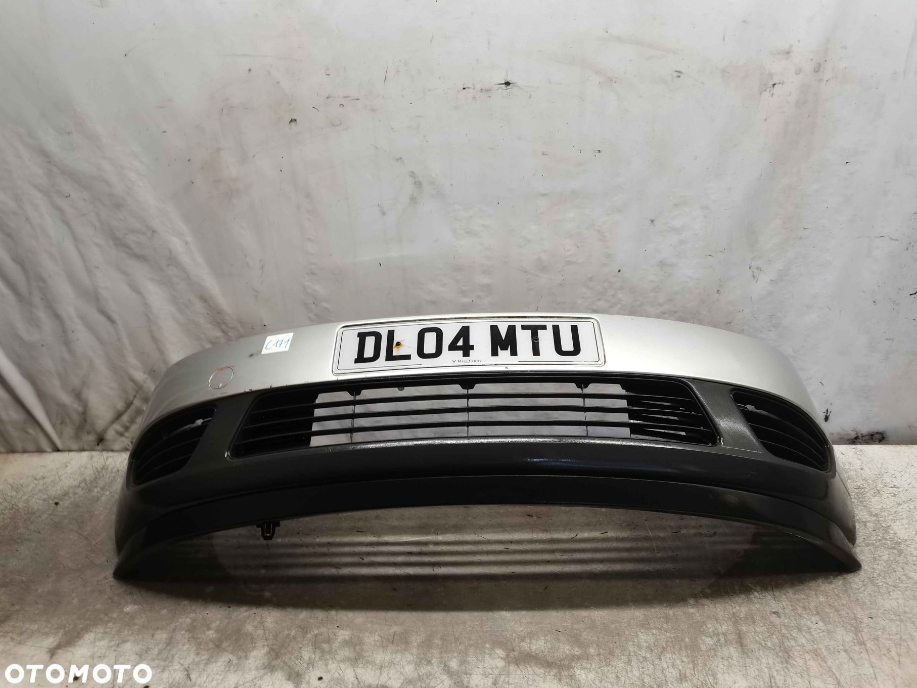 ^ ZDERZAK PRZÓD PRZEDNI FORD FIESTA MK.6 6 VI 62 SREBRNY - 1