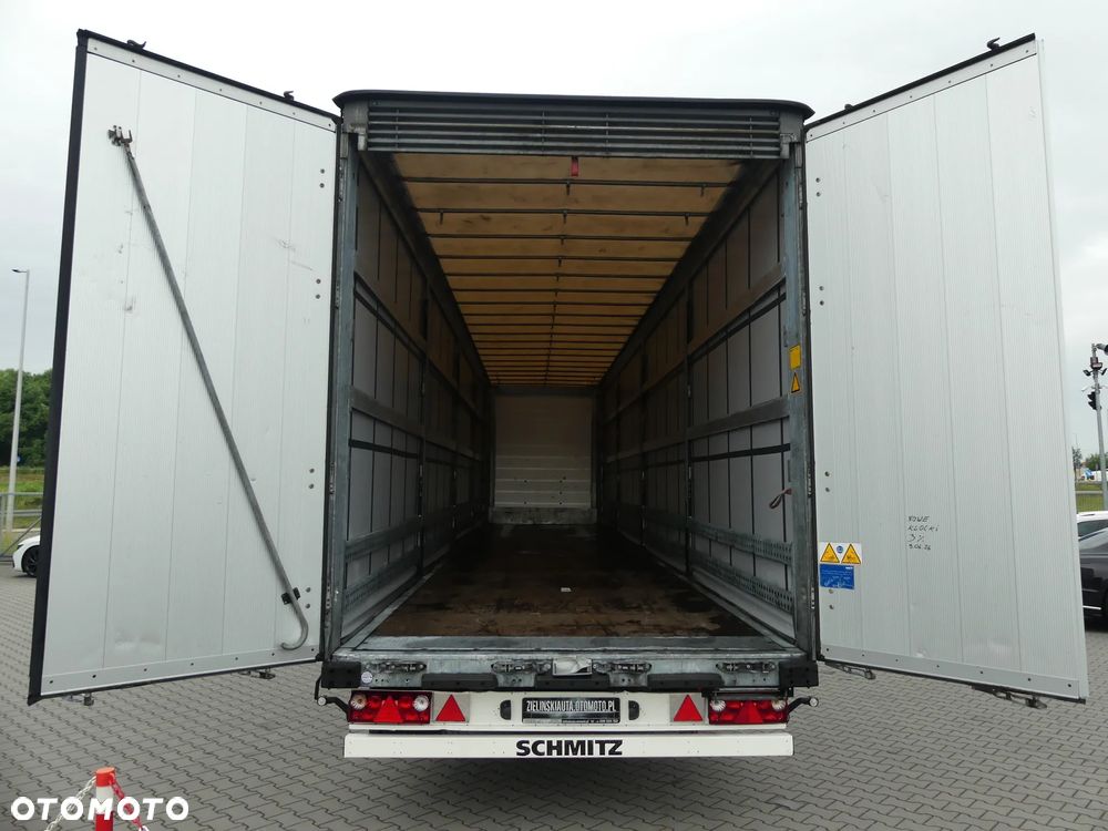 Schmitz Cargobull MEGA / FIRANKA / OŚ PODNOSZONA / OGUMIENIE 80% / - 27