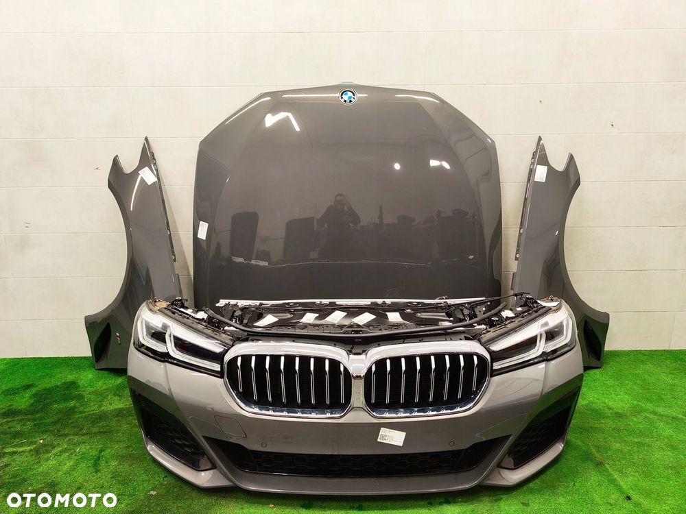 BMW G30 LCI PRZÓD MASKA ZDERZAK LAMPY BŁOTNIKI PAS PRZEDNI M-PAKIET C3E - 1