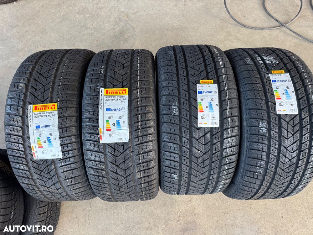Vând set anvelope 275/40/21-315/35/21 Pirelli de iarnă cu runflat BMW - 2