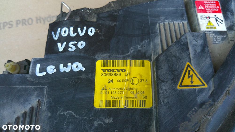 VOLVO V50 LAMPA PRZEDNIA LEWA!!! - 5