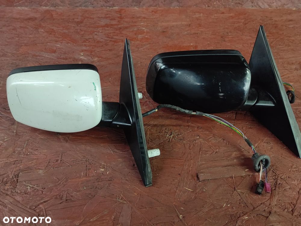 BMW E60 / E61 ORYGINALNE 2xLUSTERKA ZEWNĘTRZNE PRAWA STRONA EUROPA ELEKTRYCZNIE SKŁADANE, PODŚWIETLANE, FOTOCHROMATYCZNE, PODGRZEWANE 6-PIN O NR. 7 189 529 / 7 899 281 OEM - 10