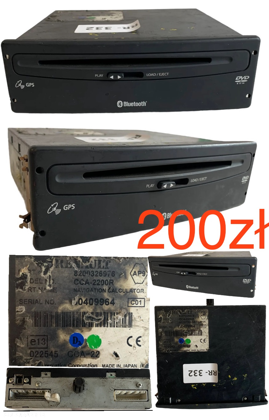 Radio CD MP3 Peugeot 206 307 Partner II 2008 Renault Clio III Kangoo II Laguna II 07- Volkswagen Golf Polo Tiguan Transporter Peugeot 207 Ford S-max Galaxy III  Citroen Berlingo II C5 II - 7