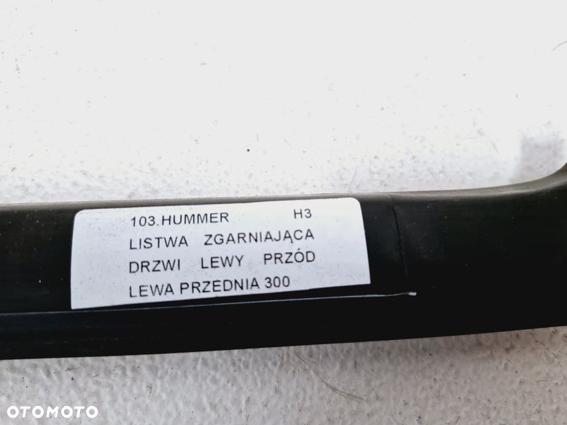 hummer 3 iii h3 listwa zgarniająca drzwi lewy przód lewa przednia - 2