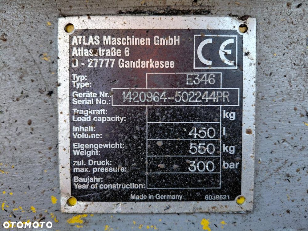 Atlas Koparka dwudrogowa ATLAS 1604 ZW - 18