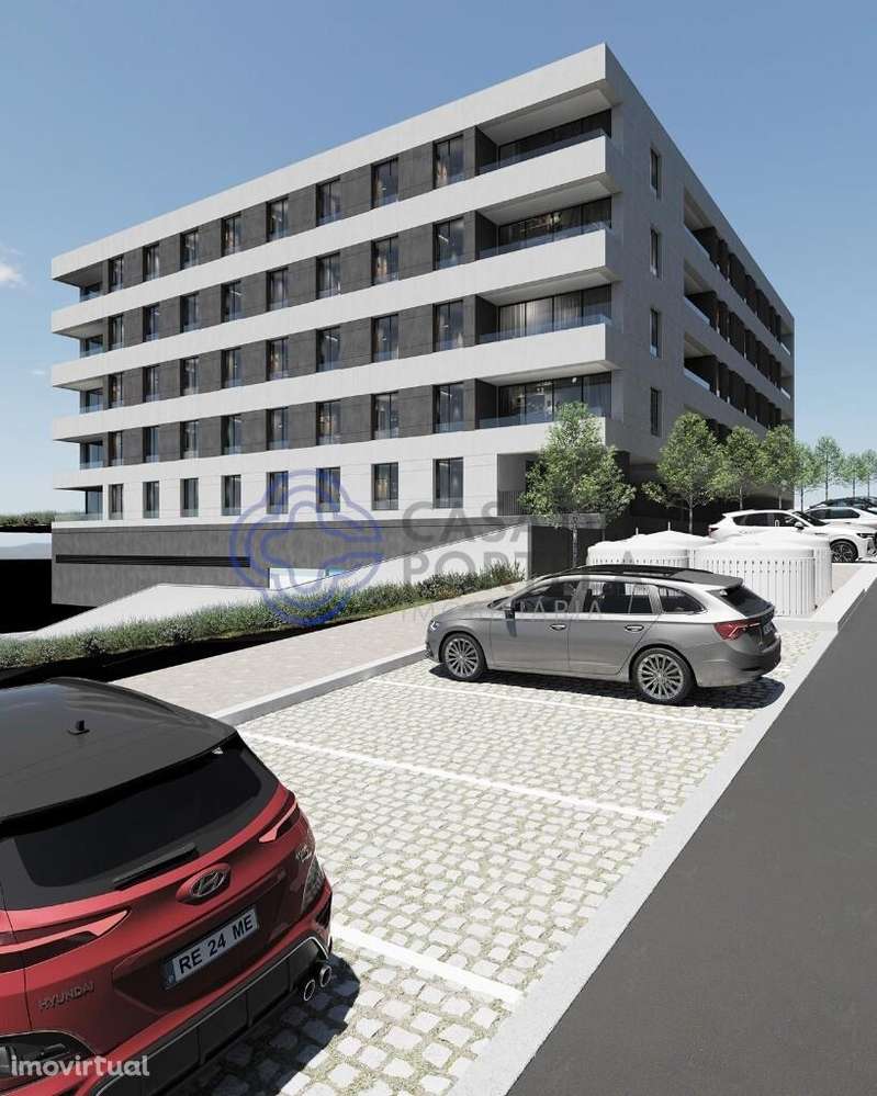 T3 NOVO Empreendimento Collegium com Varanda, dois lugares de garagem - Grande imagem: 5/16