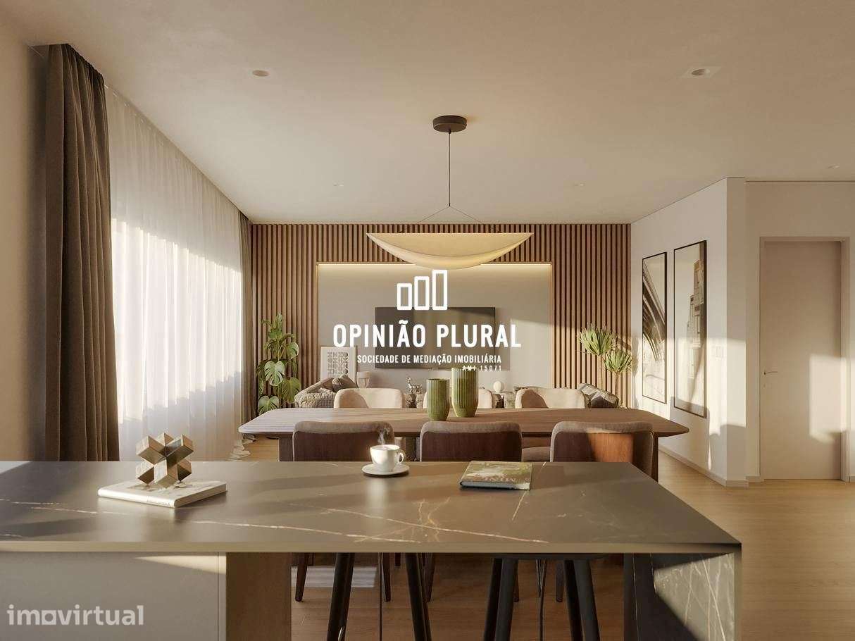 Elegante Apartamento T2 Moderno Novo à Venda em Vilar do Paraíso - Grande imagem: 4/16