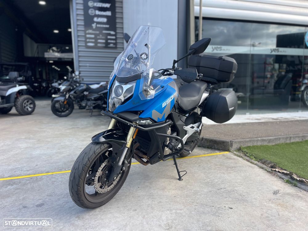 CF Moto 650MT Com kit 3 malas Shad - 4